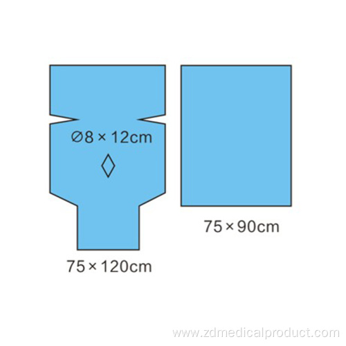 Efficient Absorbent Patches Perineal Surgical Drape